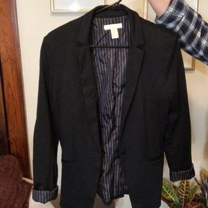 Black Basic Blazer
